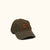 Buffalo Jackson Stamp Logo - Leather Patch Hat | Brown