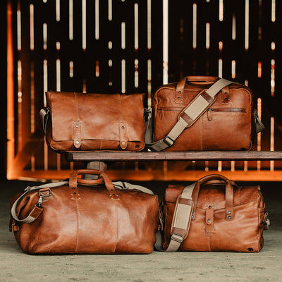 rustic leather laptop, duffles, and messenger bag buffalo jackson