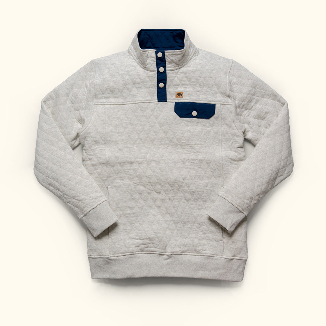 Mens quilted pullover online patagonia