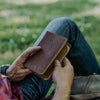 Dakota Leather Field Notes Cover | Chestnut Brown