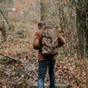 Dakota Reserve waxed canvas duffle backpack field khaki