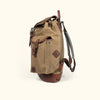 Waxed Canvas rucksack backpack field khaki