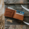 Men's Rugged Leather Bifold Wallet hover