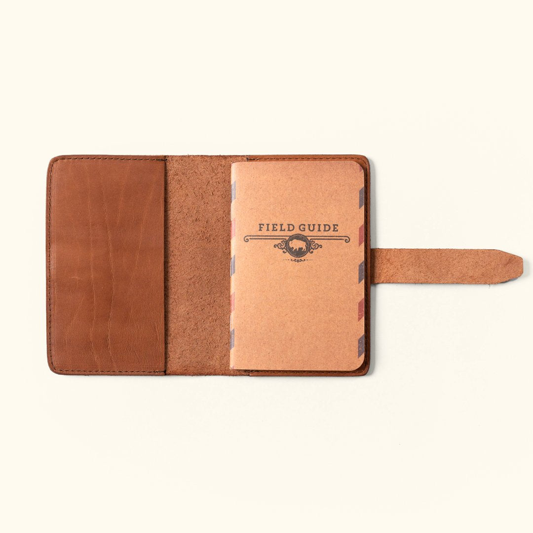 Rugged Leather Journal Cover hover