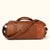 Denver Leather Travel Duffle Bag | Autumn Brown