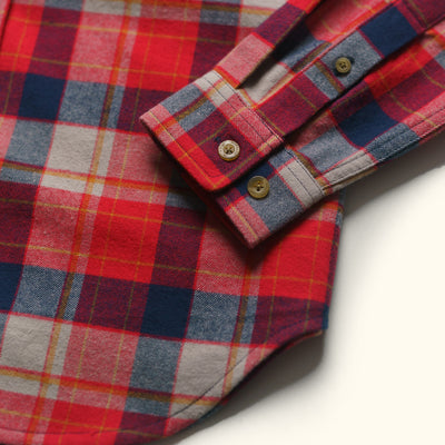 tough and rugged flannel shirt