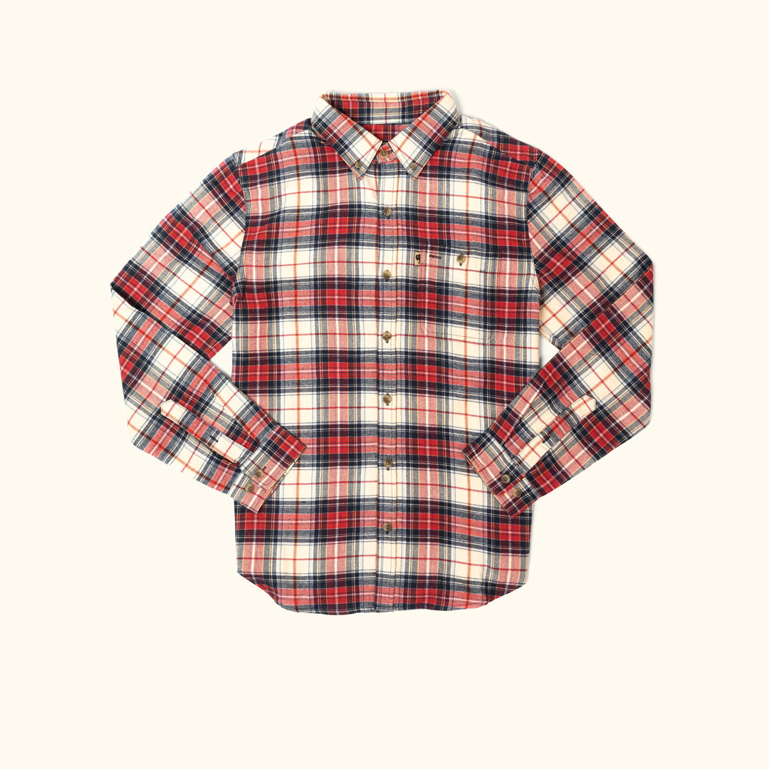 Brown Black And White Long Sleeve offers Biker Flannel Shirt for Men