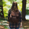 Madison Leather Backpack | Dark Hazelnut