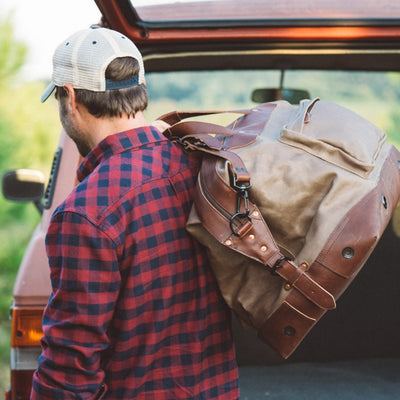 Men's Best Travel Weekend Bag Khaki