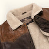 Mens vintage leather Jackson jacket
