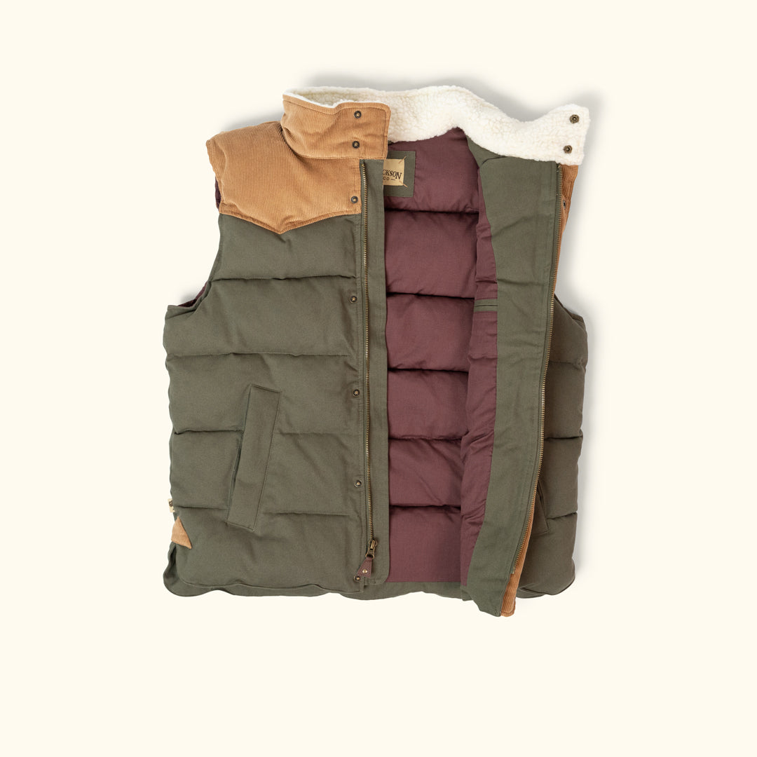 Jackson Vest w/ Sherpa Collar | Pine & Lumber