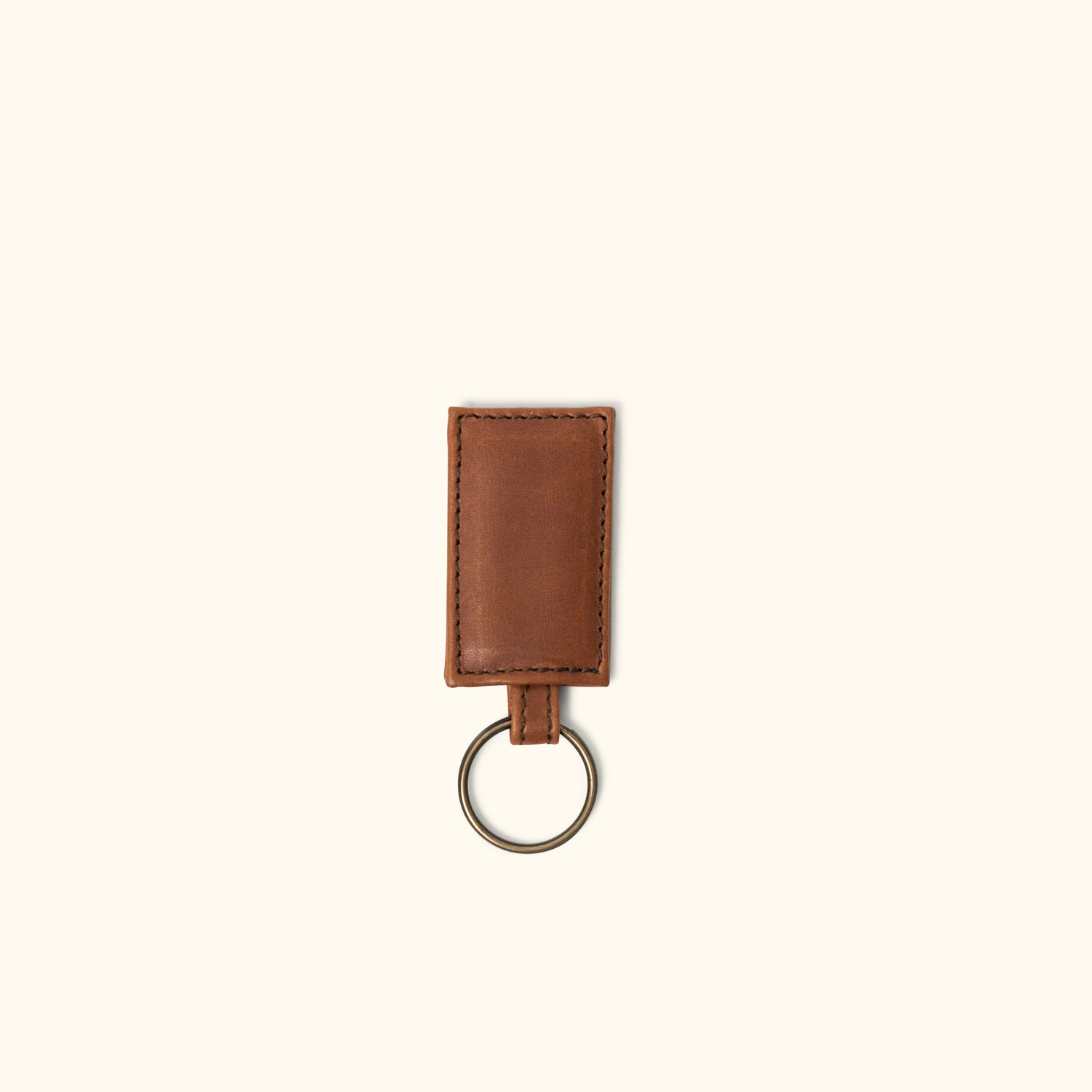 88119 Zip Code Stamped Leather Keychain Key Fob Black – Tangerine Fox Market