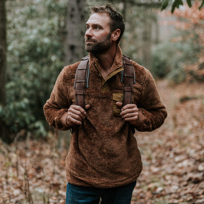 Soft Grizzly Brown Kodiak Pullover hover