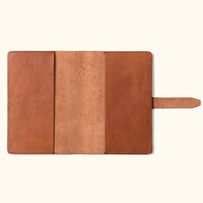 Denver Leather Journal Cover - Large | Autumn Brown