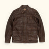 Vintage Leather Barn Jacket and Coat