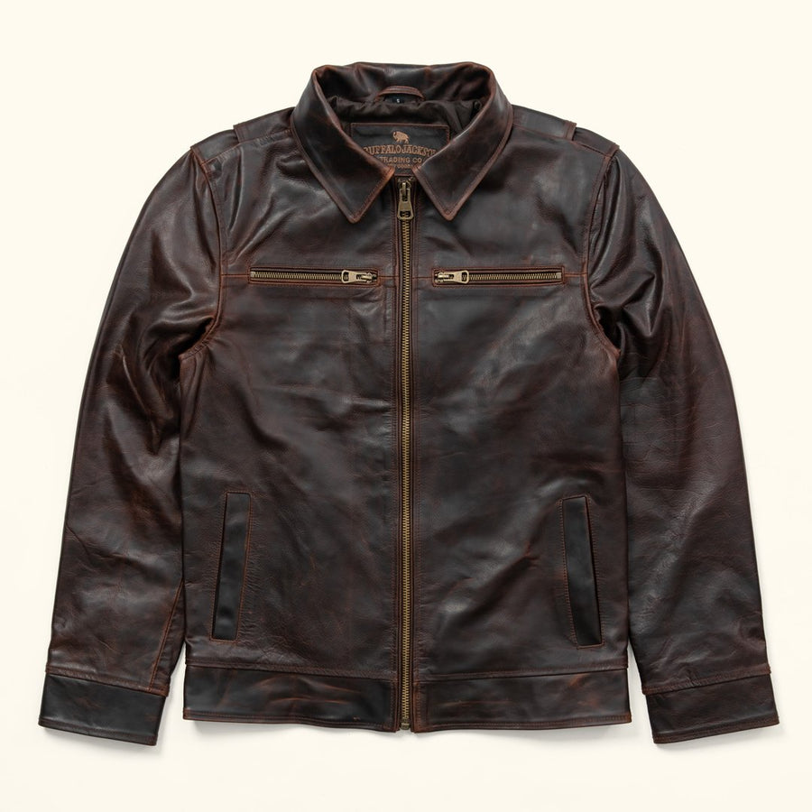 Buffalo Jackson Leather Mens Jacket