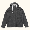 Marshall Hooded Jacket | Waxed Canvas - Coal