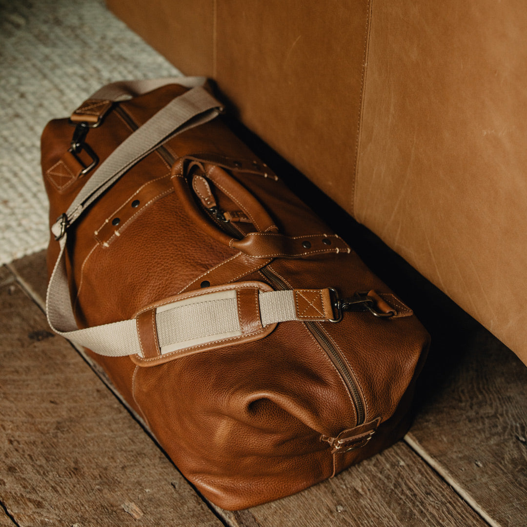 Walker Leather Shoulder Bag | Rustic Tan
