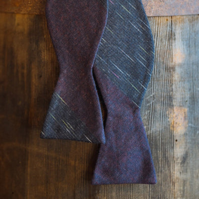 Vintage Stripe Cotton Bow Tie