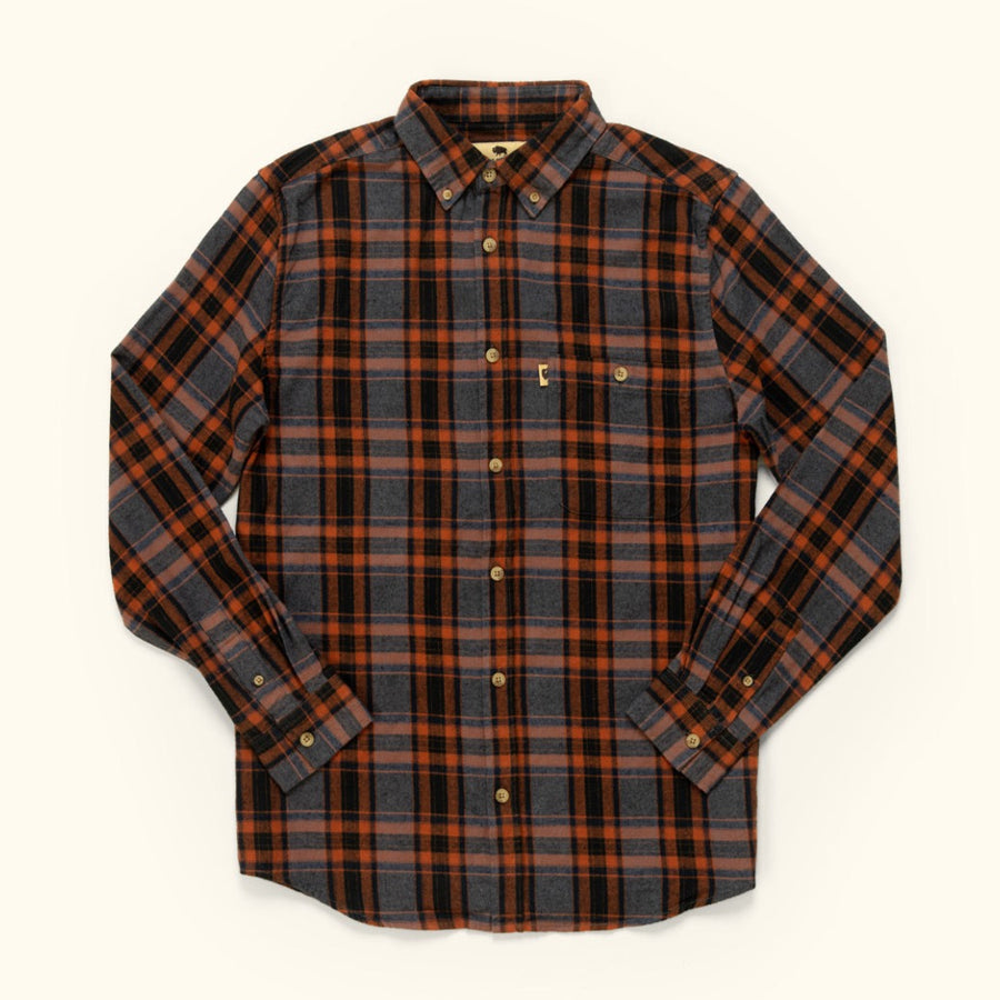Rugged Fall Flannel Shirt 