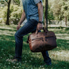 Men's Classic Leather Pilot Bag | Vintage Oak