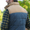 Hudson Vest - Navy and Khaki