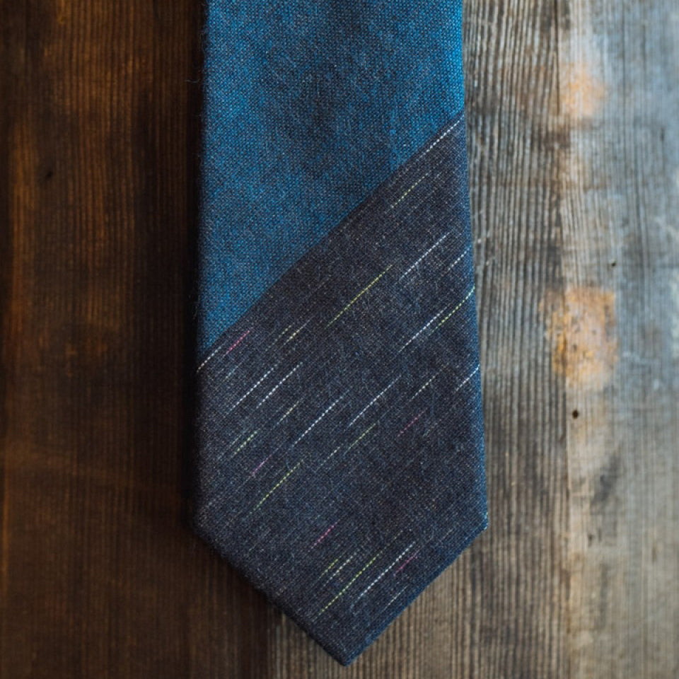Vintage Stripe Cotton Necktie