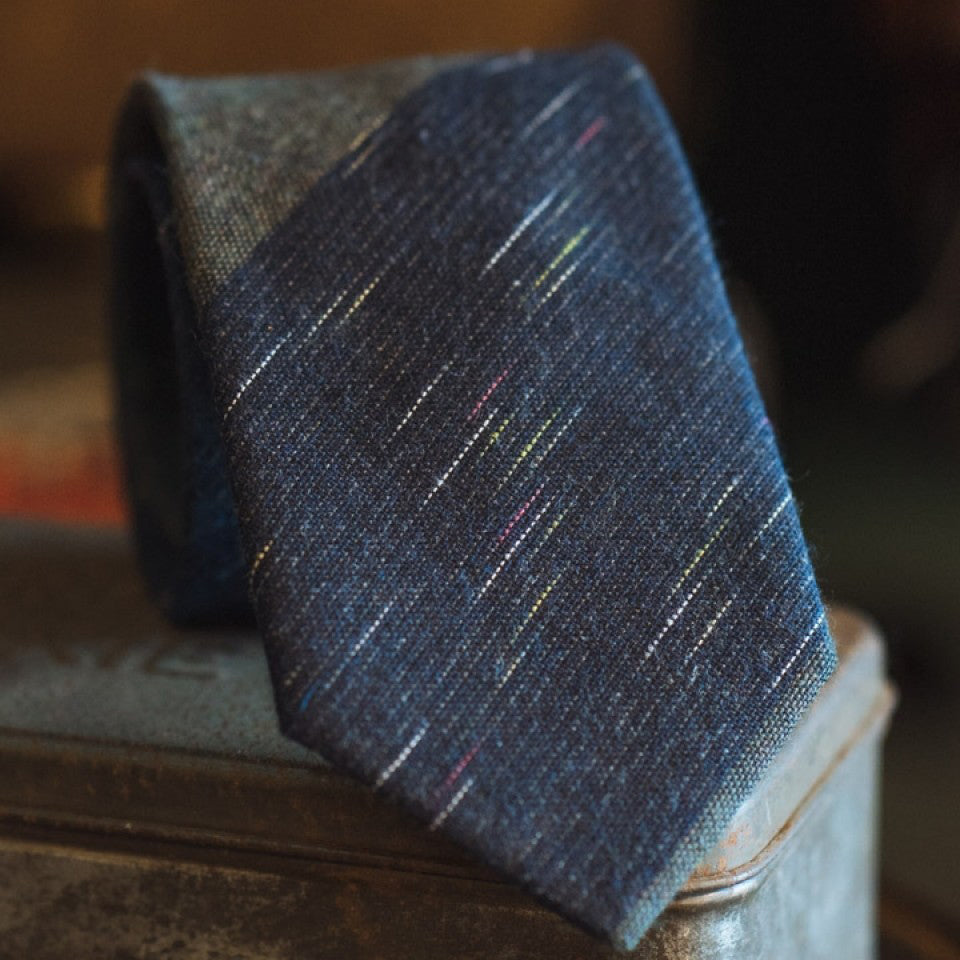 Vintage Stripe Cotton Necktie