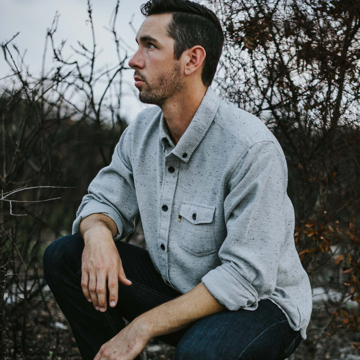 Murphy Sweater Shirt | Moonshine 