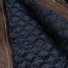 Quilted Nylon Interior Lining | Leather Jacket