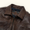 Ranger Leather Bomber Jacket | Distressed Brown