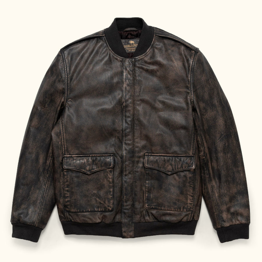 Leather Bomber Jackets for Men | Buffalo Jackson
