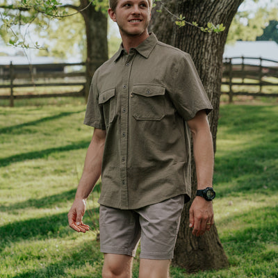 Rondon Short Sleeve Shirt | Olive