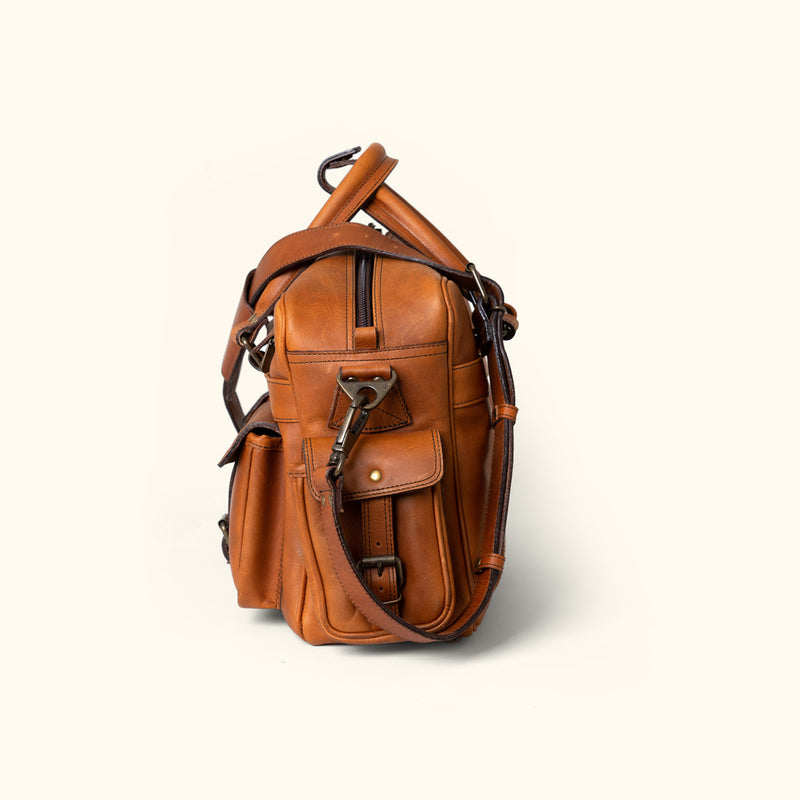 Leather Pilot Bag | Roosevelt Collection | Buffalo Jackson