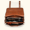 Mens ultimate leather briefcase bag