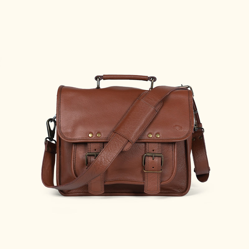 Roosevelt Buffalo Leather Camera Bag | Amber