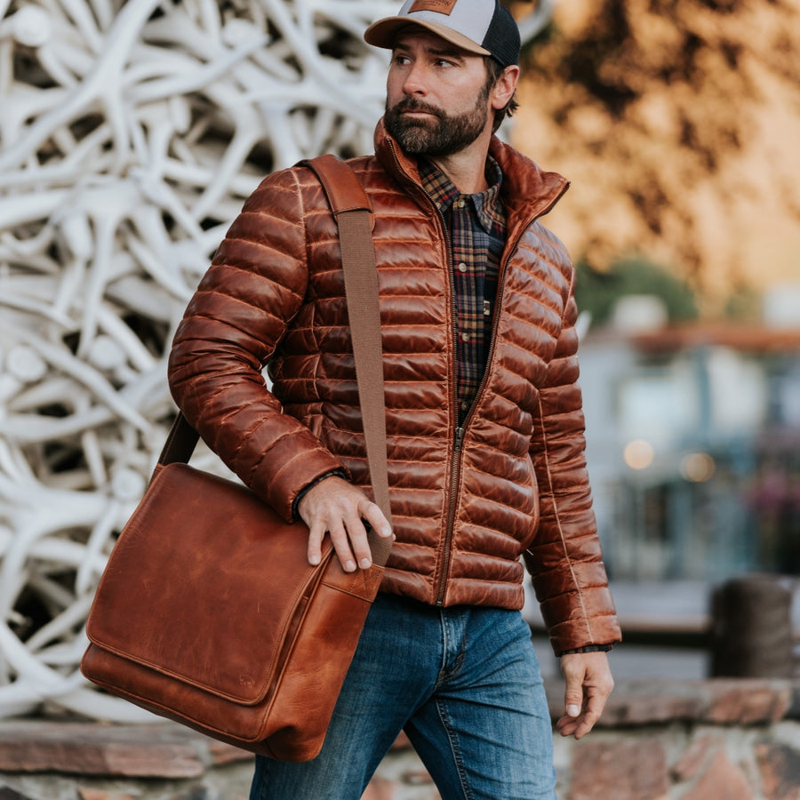 Brown Leather Bags. Rugged. Stylish. | Buffalo Jackson