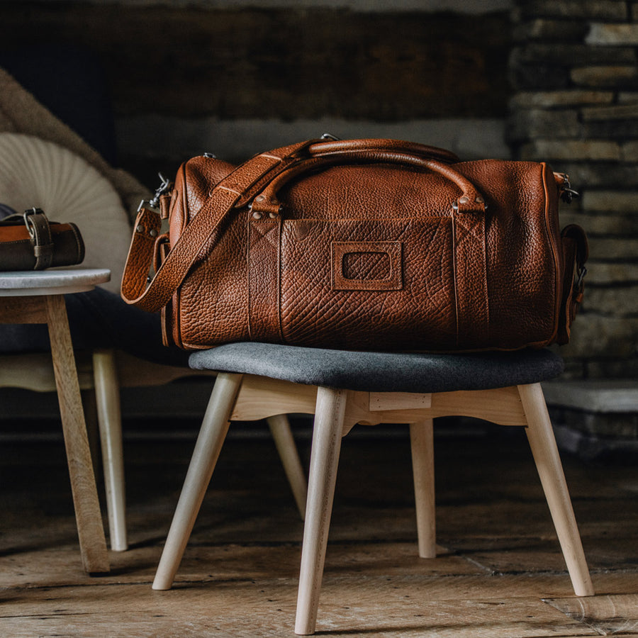 leather: Handbags