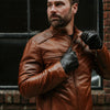 Lambskin Leather motorcycle riding jacket