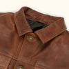 Vintage leather jacket for men