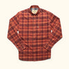 Mens Ultimate Corduroy flannel Shirt washed red hover