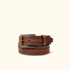 Vintage Bison Chippewa Belt | Saddle/Peanut