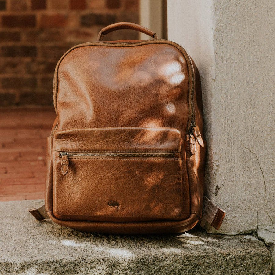 best leather backpack 2019 for Men The Real Leather Co Rugged yet refined Leather Best Business Backpack 2019