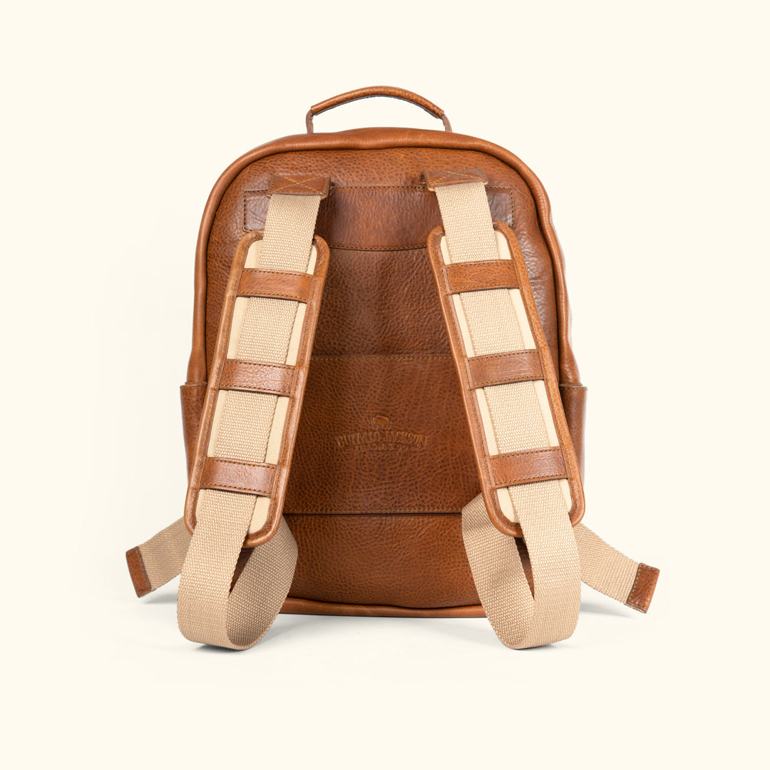 Men's Classic Commuter Backpack - Rustic Tan