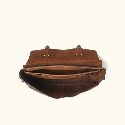Vintage Messenger Bag | Vintage Oak interior