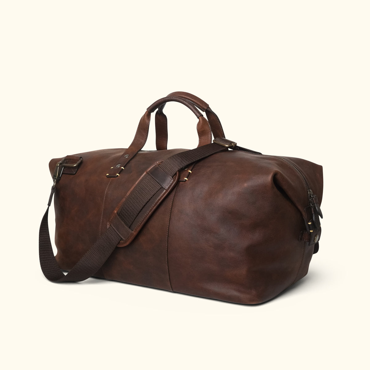 Walker Leather Weekend Bag | Vintage Oak