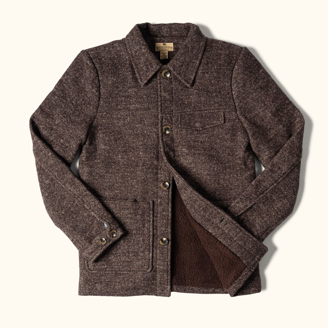 Wesley Men's Wool Jacket - Brown